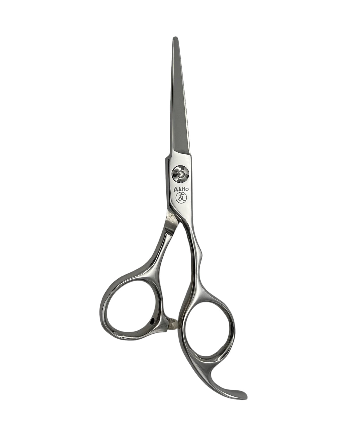 Akito F-2 Silver Hairdressing Scissors 5.0&quot;