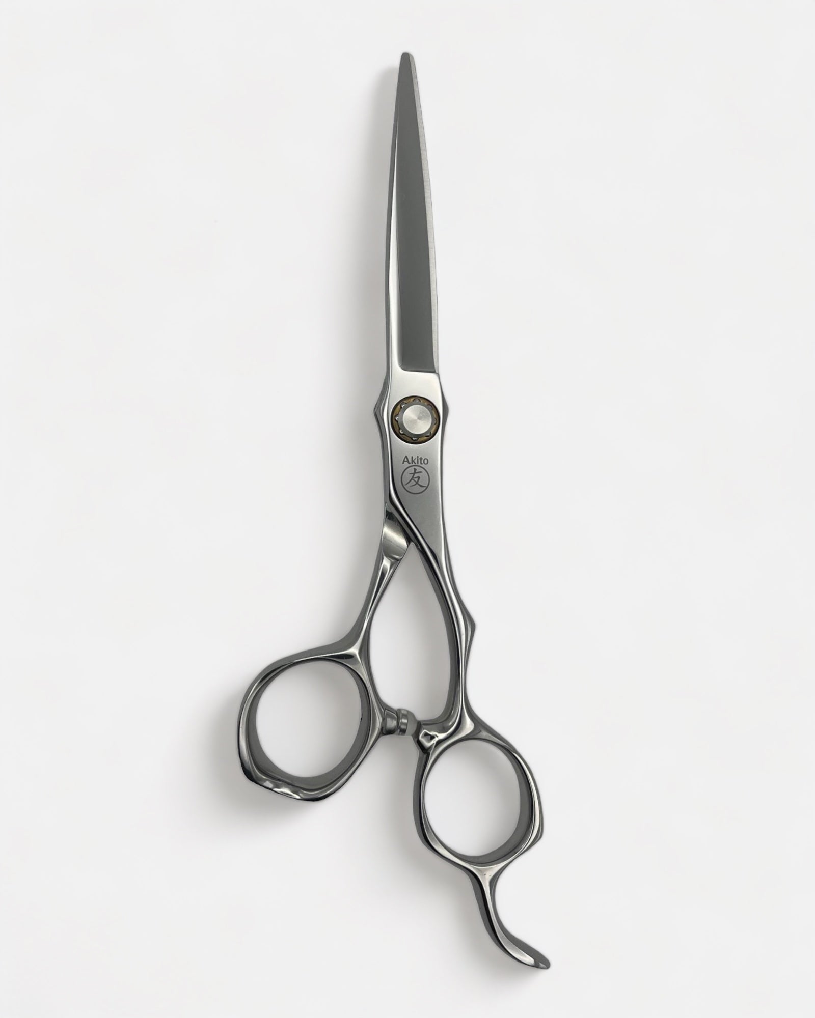 Kasai X Hair Cutting Scissors on grey in 6.0"