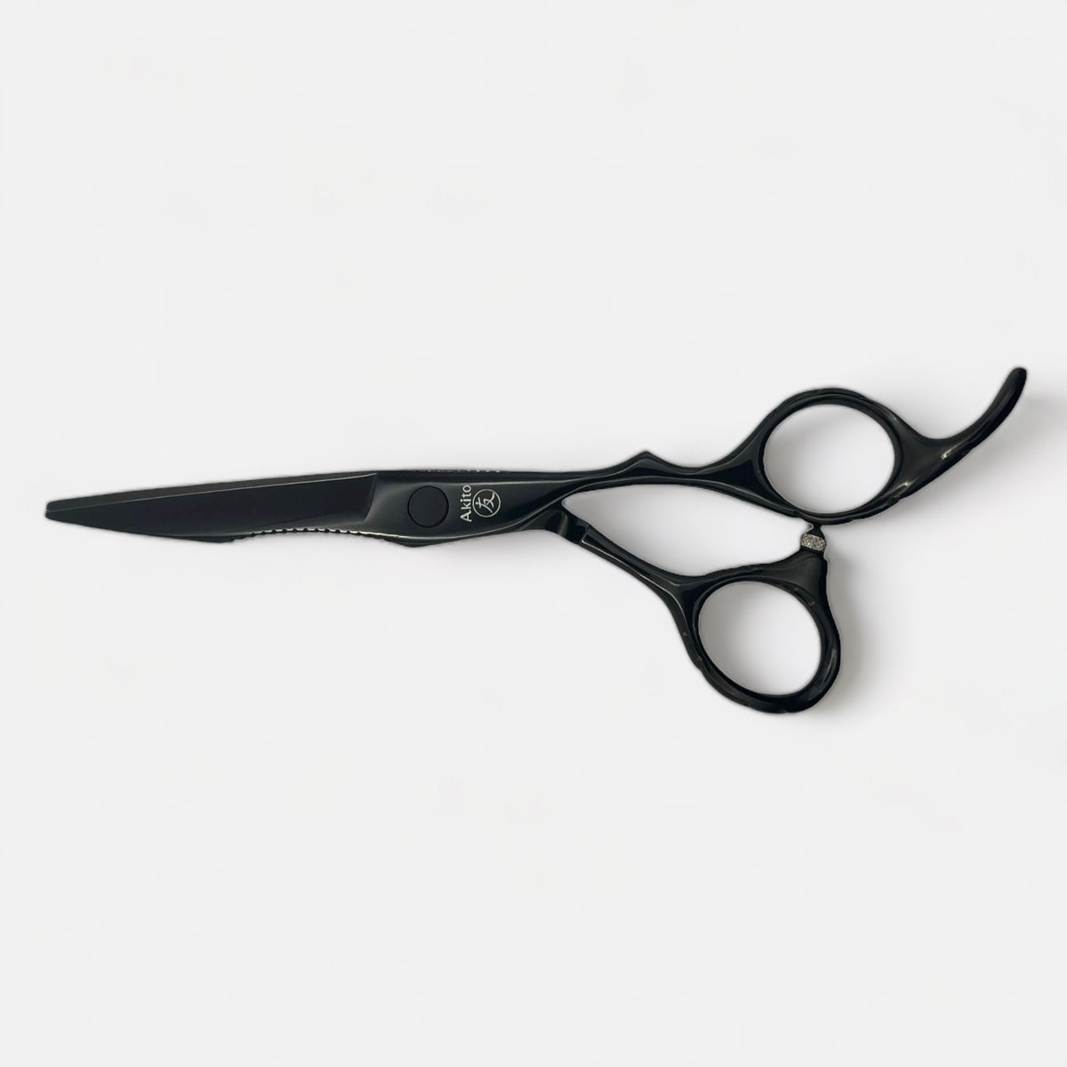 X-5 Barber Scissors black side blade