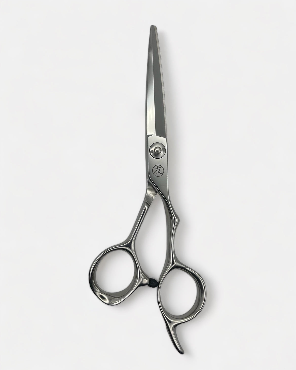 AK Z 1 Master Hairdressing Scissors in 5.5&quot; Flat On Grey Background