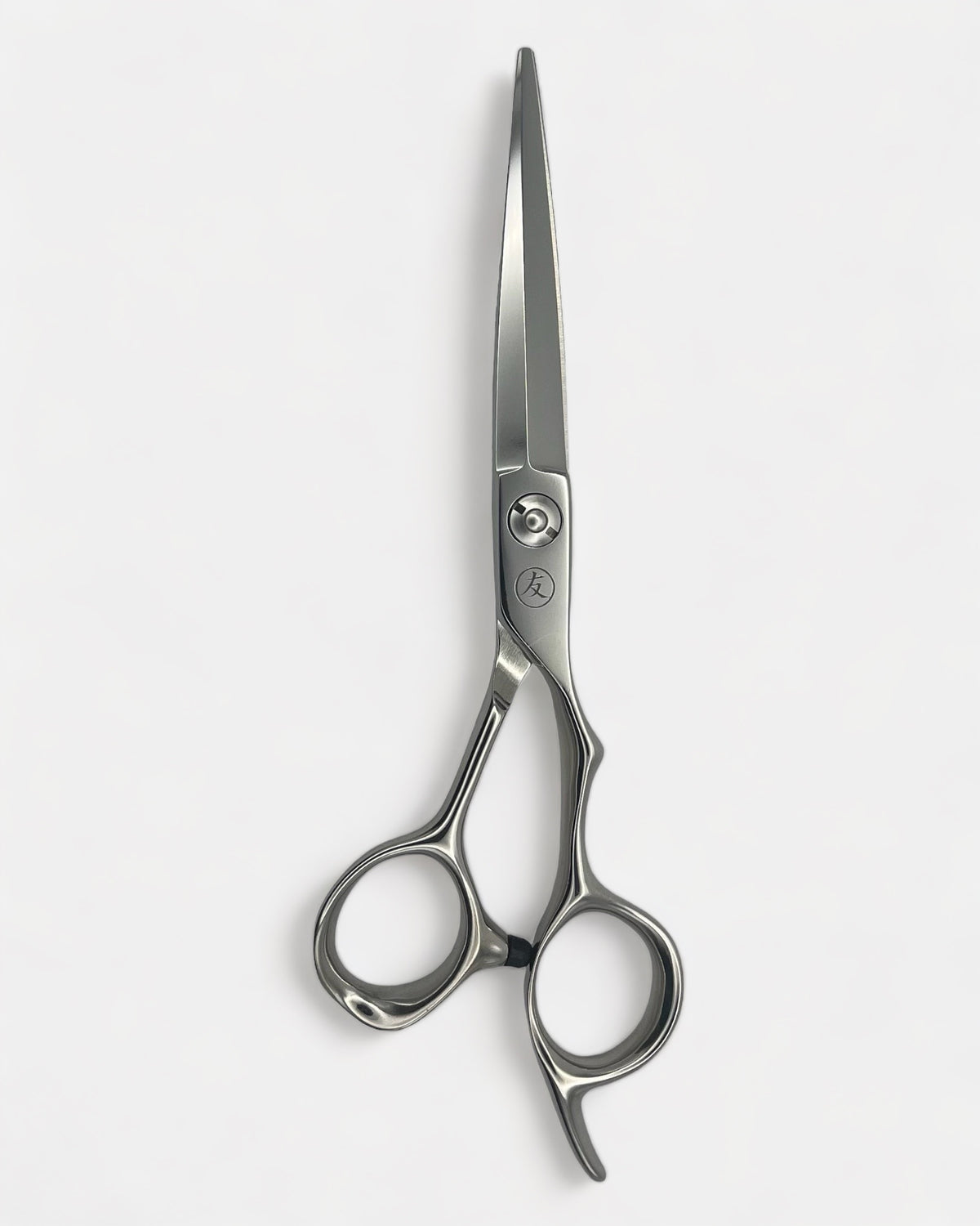 AK Z-1 Master Hairdressing Scissors 6.0 Flat On Grey Background
