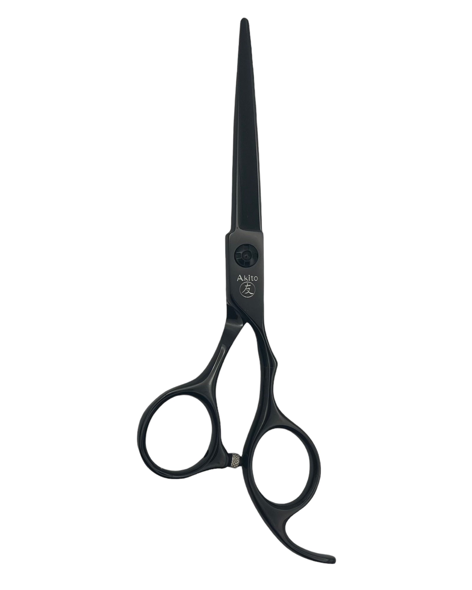 F-2 Black Hairdressing Scissors 6.5"