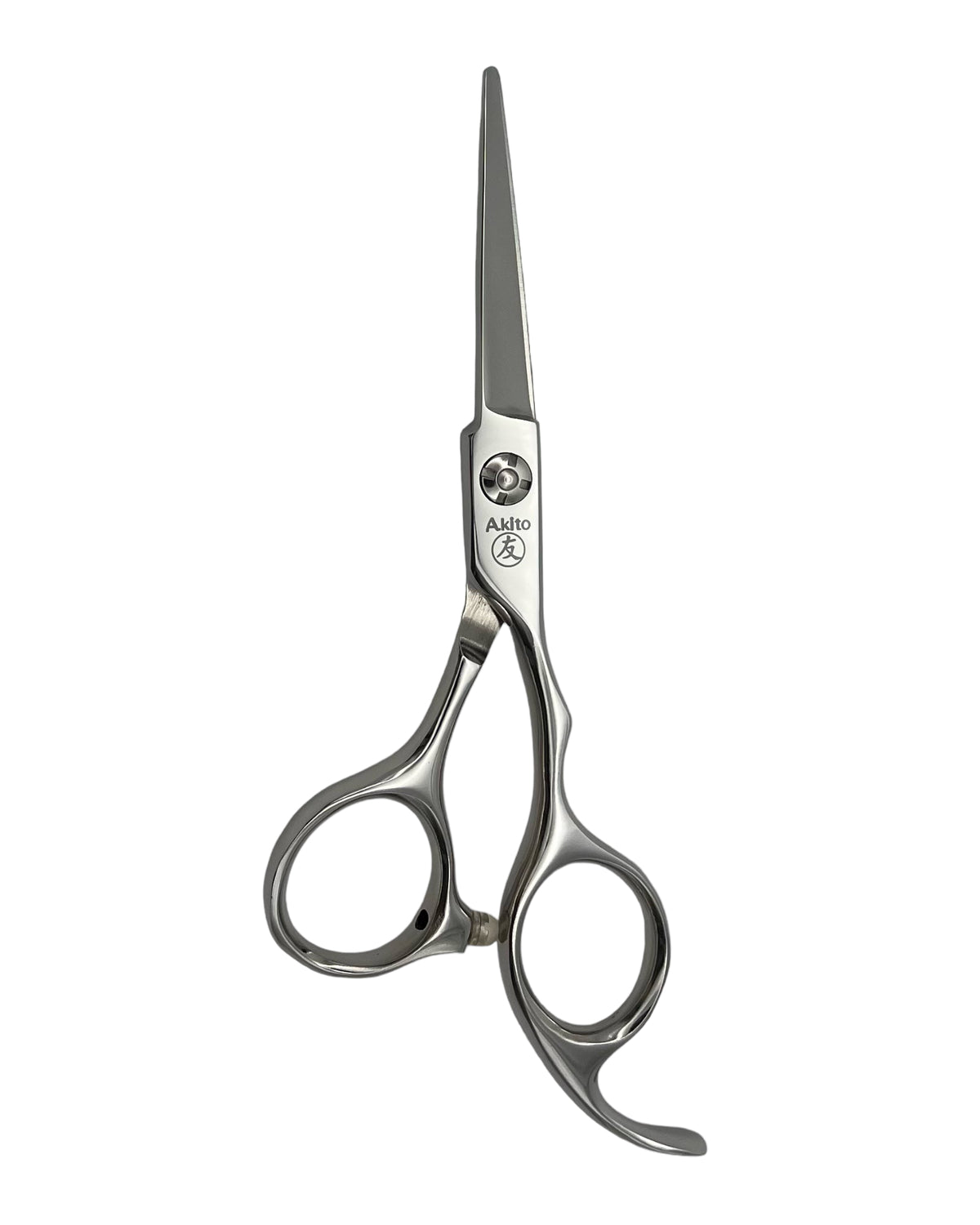 Akito F-2 Silver Hairdressing Scissors 5.5&quot;