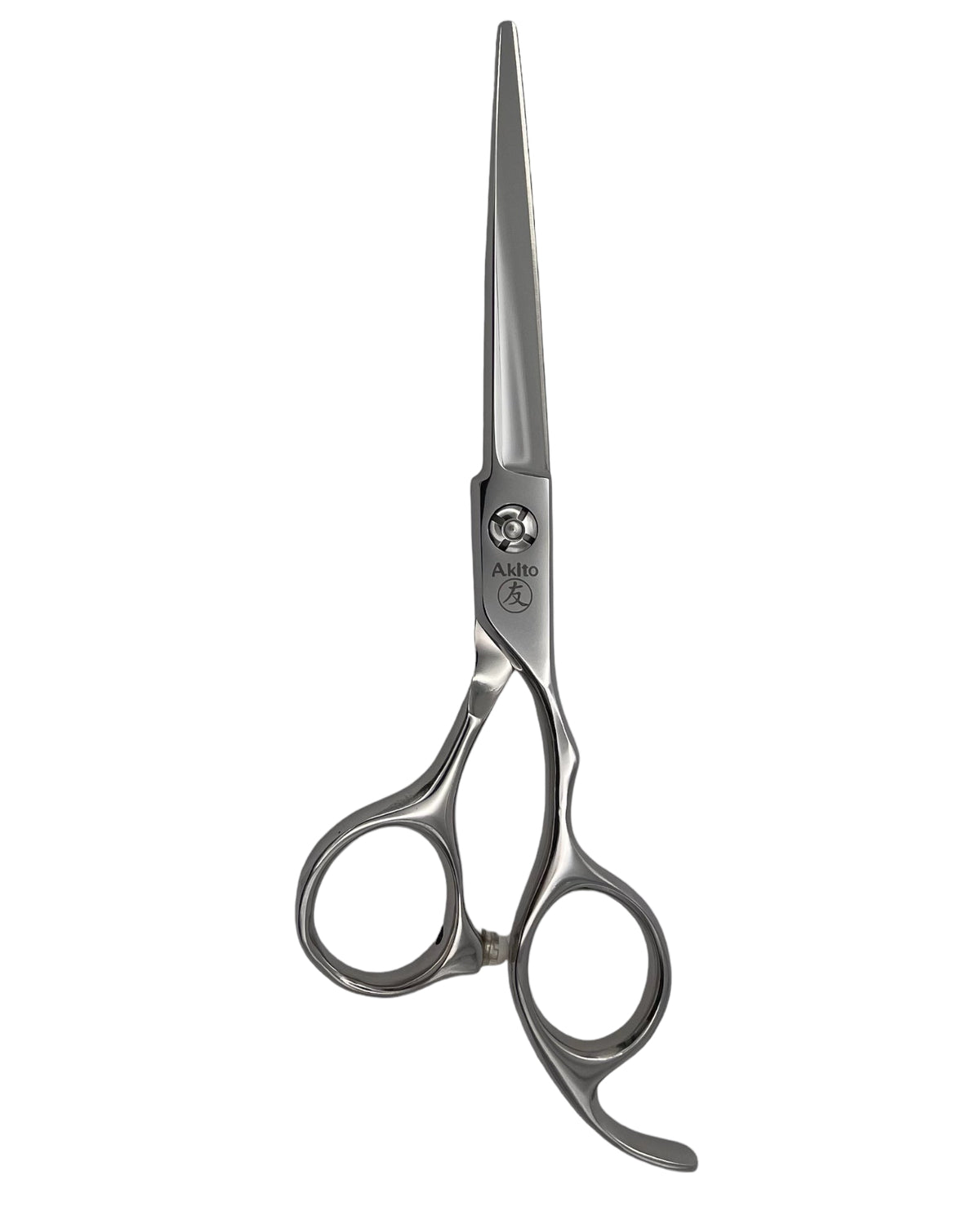 Akito F-2 Silver Hairdressing Scissors 6.0&quot;