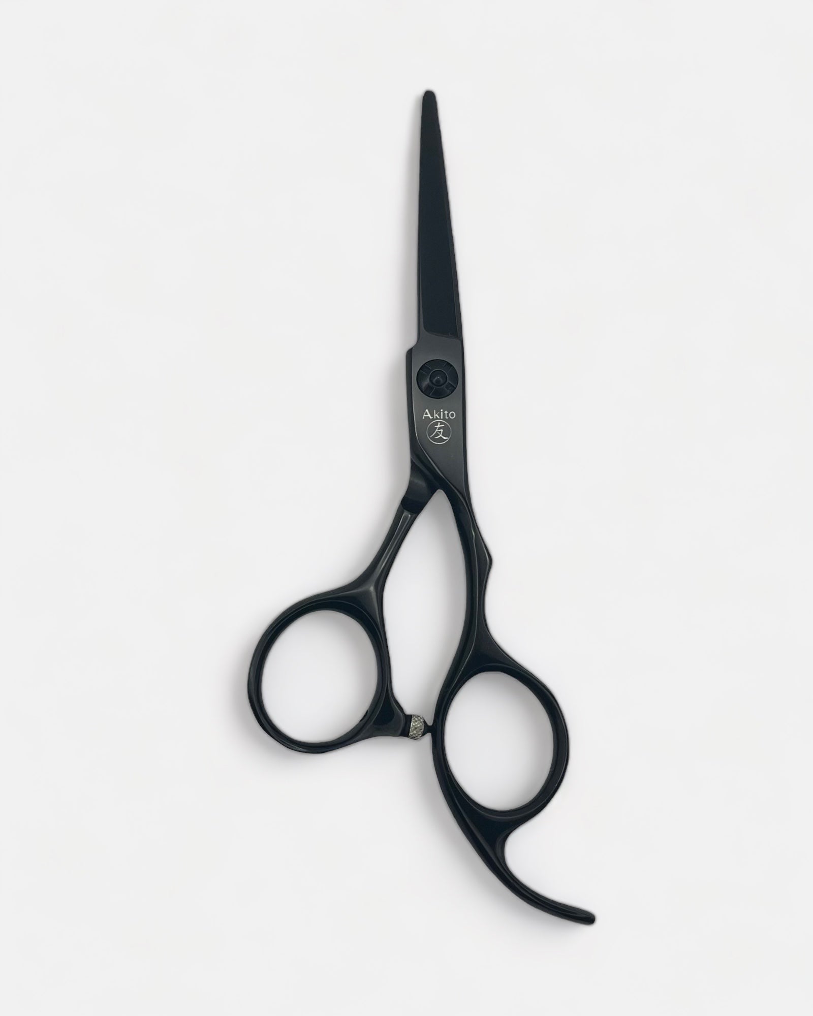 F-2 Hairdressing Scissors in black in 5.0"
