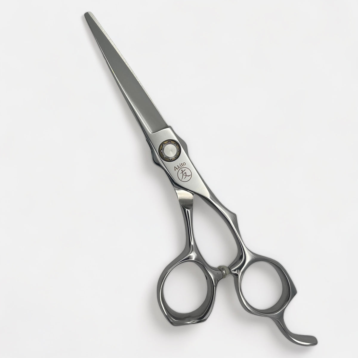 Kasai Professional Hair Scissors side angle grey