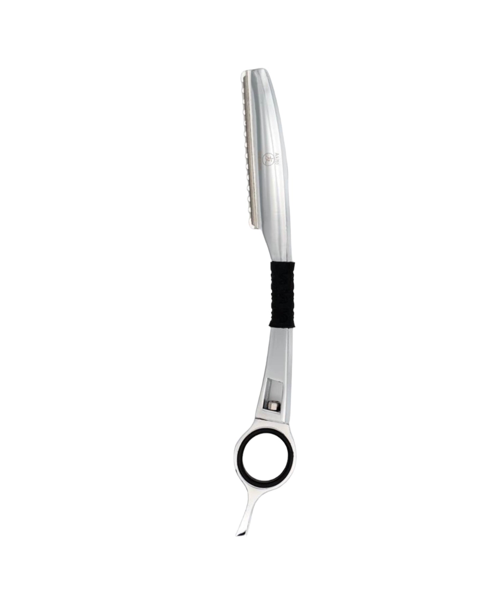 Swivel Feather Razor & Hair Texture Razor in Silver