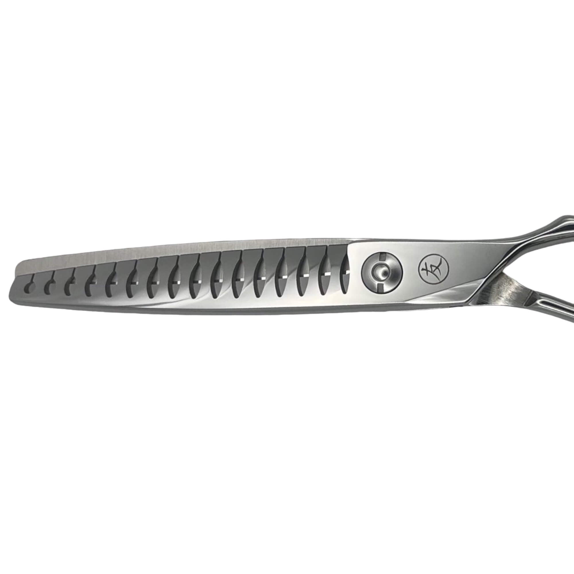 SHATTER texturising scissors side blade teeth