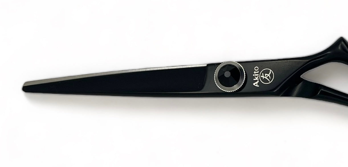X-8 hair scissors front blade