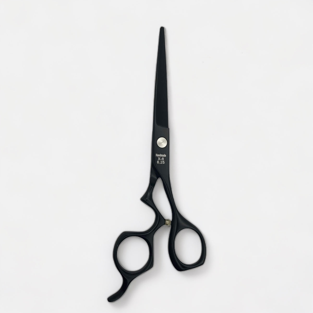 X-8 Black Hair Scissors back blade
