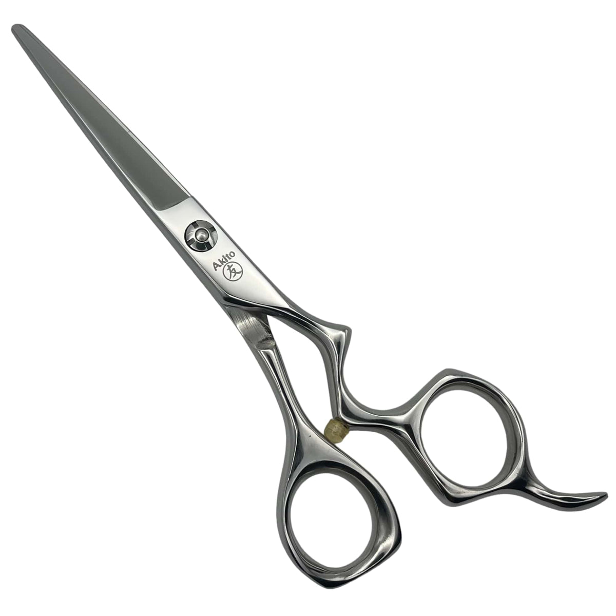 X 8 Silver 5.75 Hairdressing Scissors side angle