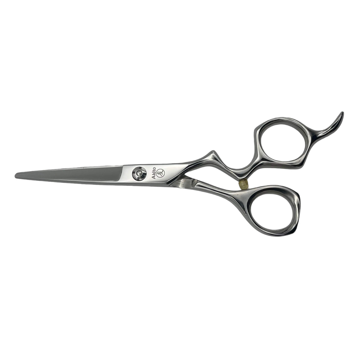 X 8 Silver 5.75 Hairdressing Scissors side angle