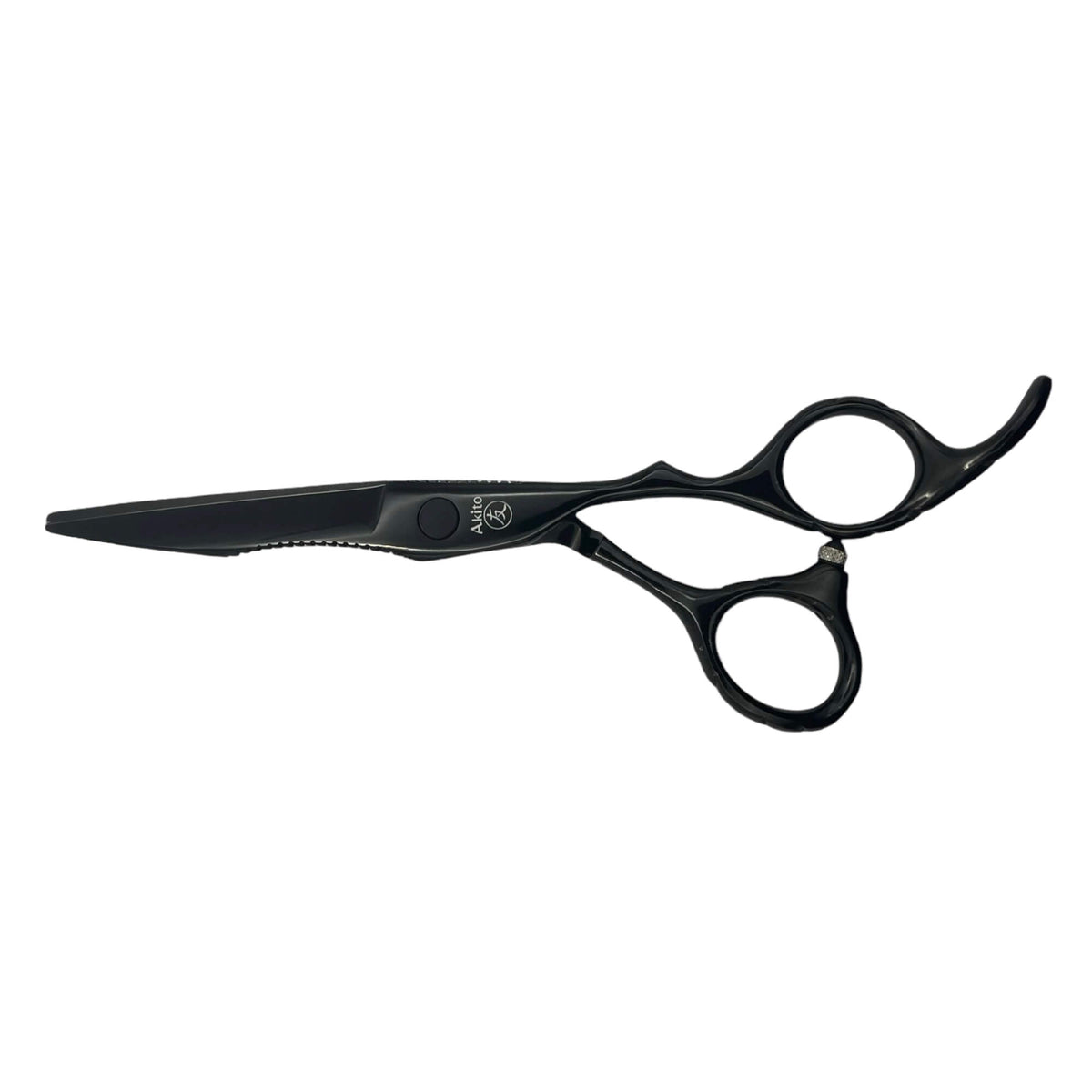 X-5 black barbering scissors
