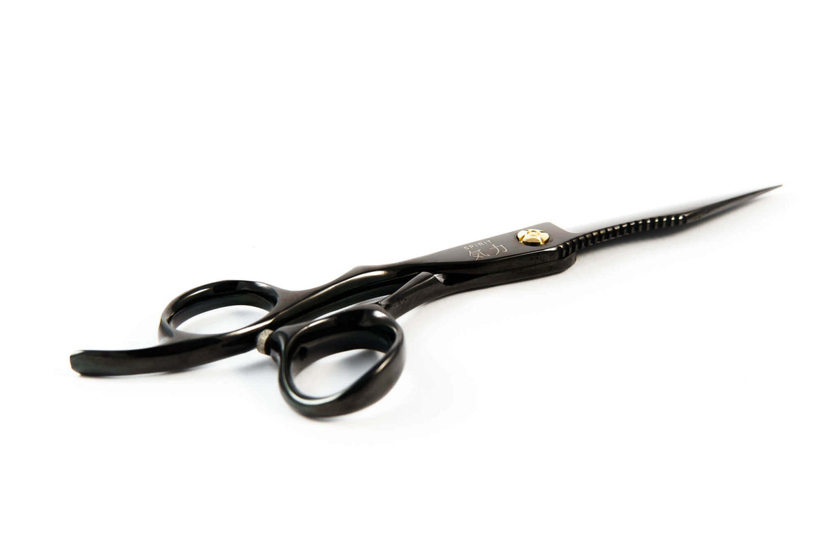Chi Black Lefty handle on white